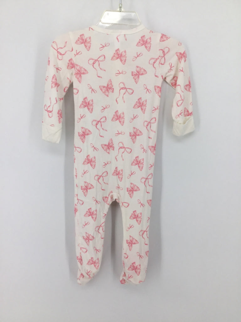 Tres Beau et Belle Child Size 6-9 Months Pink Sleepers
