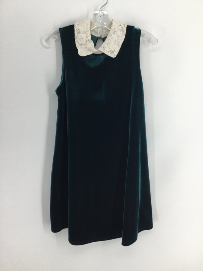 Copper Key Child Size 10 Green Dress - girls