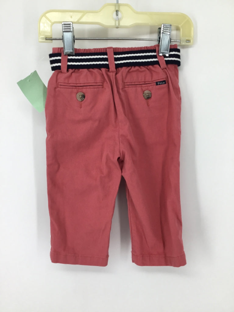 Ralph Lauren Child Size 9 Months Pink Solid Pants - boys