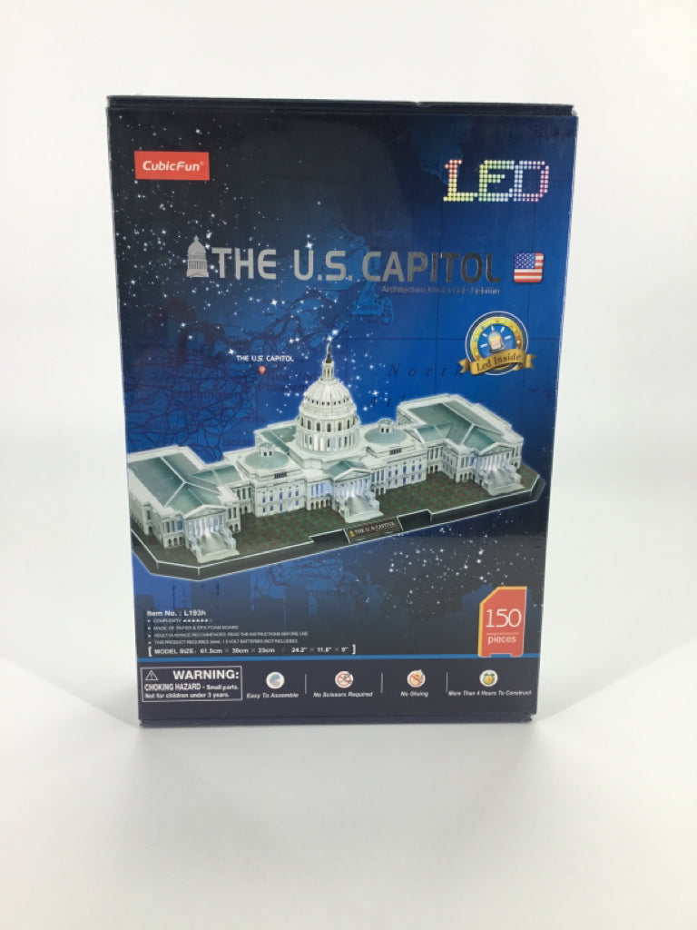 CubicFun The U.S Capital Architecture Model - LED Lighting