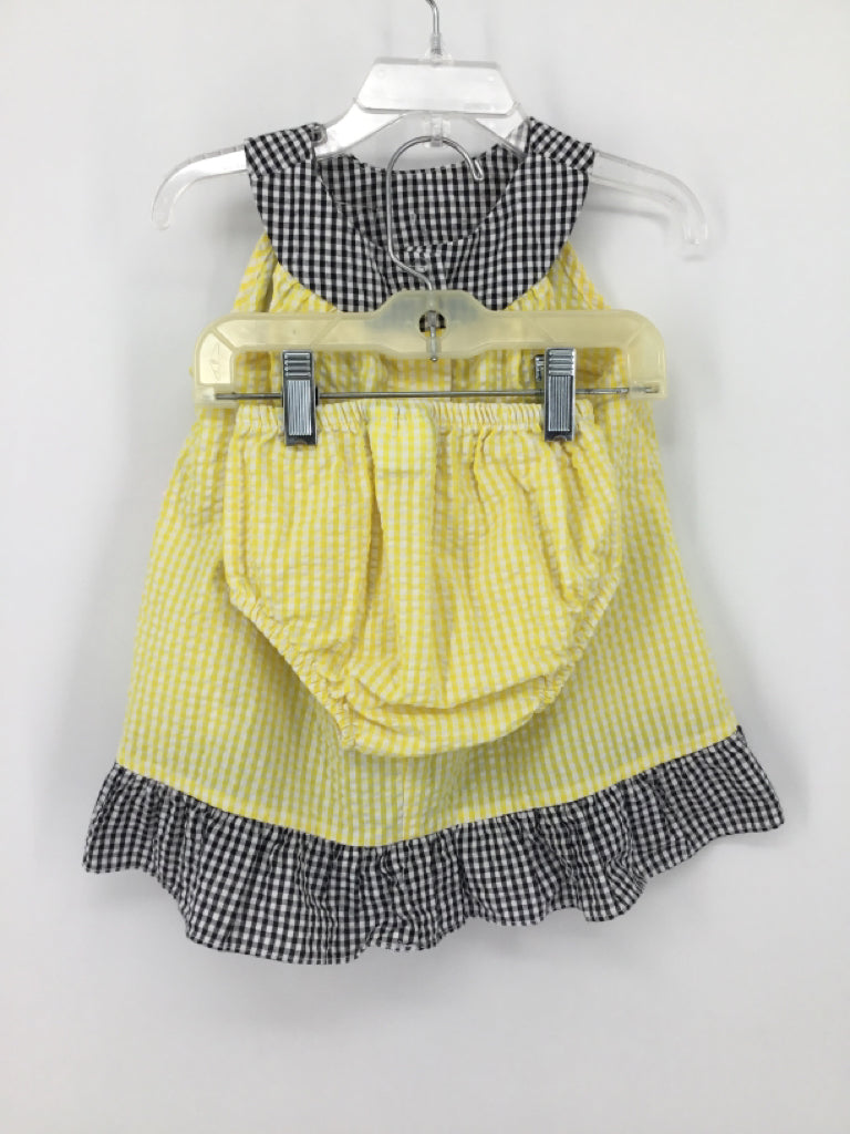 Rare Editions Child Size 12 Months Yellow Dress - girls