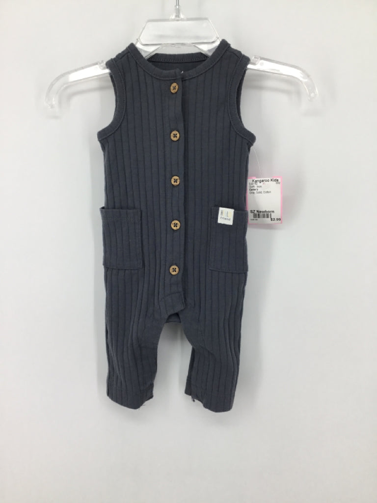 Carter's Child Size Newborn Gray Solid Outfit - boys
