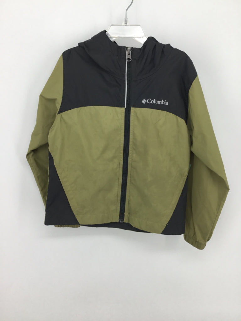 Columbia Child Size 4 Green Solid Jacket - boys