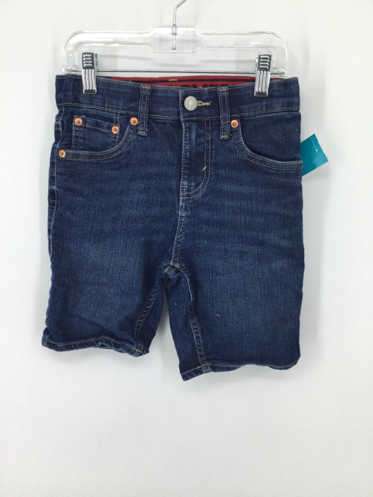 Levi's Child Size 8 Blue Solid Shorts - boys