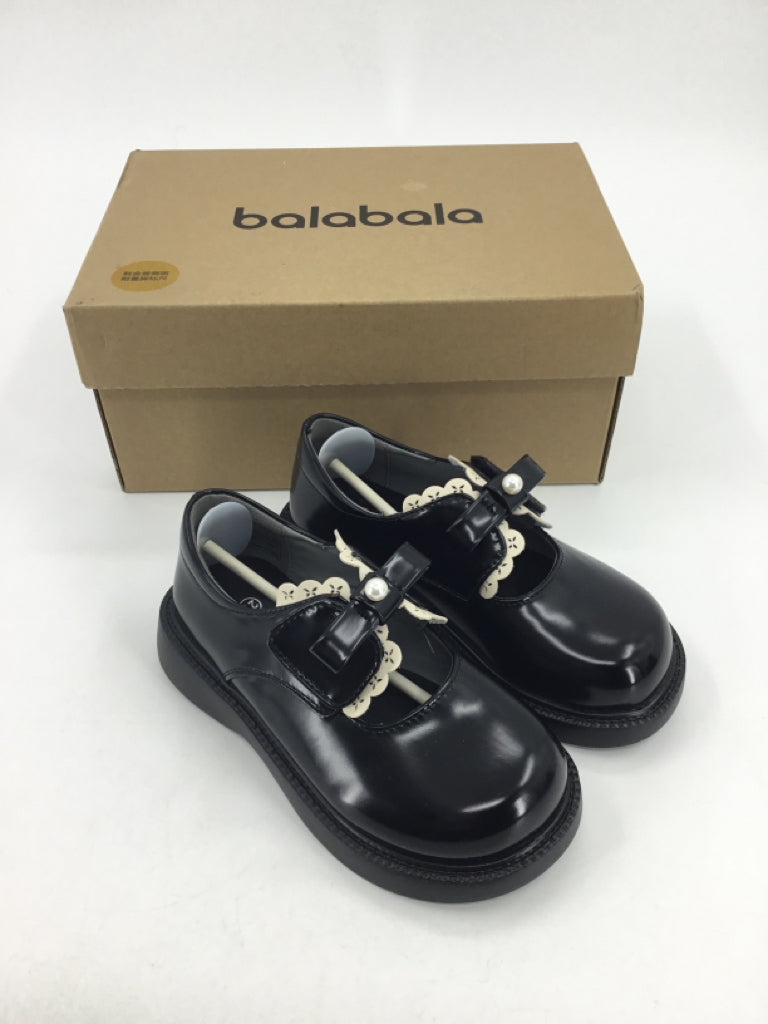 Balabala Child Size 10.5 Black Dress Shoes