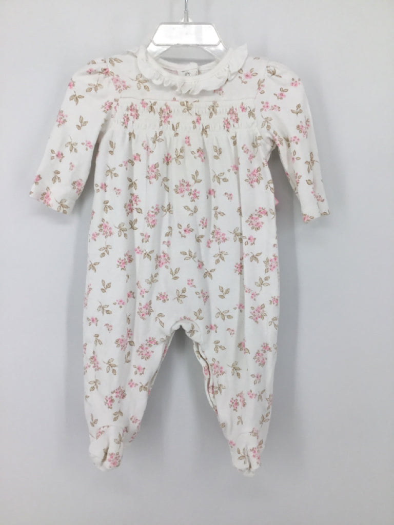 Little Me Child Size 6 Months White Outfit - girls