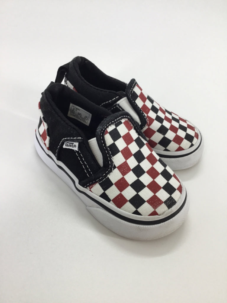 Vans Child Size 4 Toddler Multi-Color Sneakers