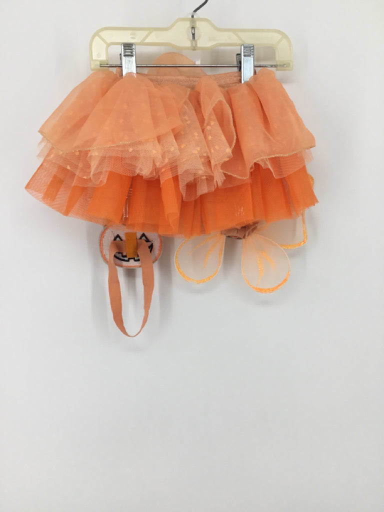 Little Me Child Size 0-12 Months Orange Halloween Outfit