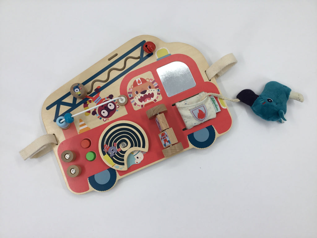 Lilliputiens Fire Engine Activities Panel