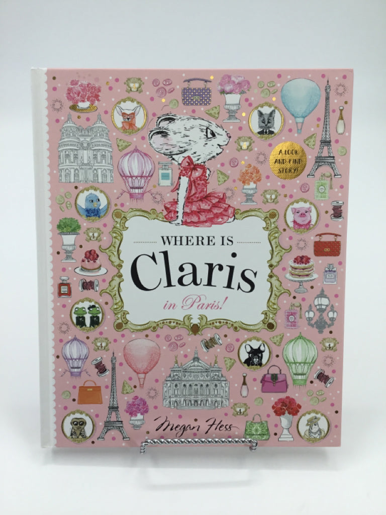 Where is Claris in Paris Hardback Book