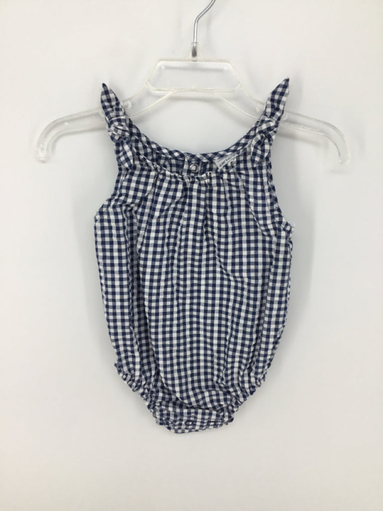 Just One You Made by Carters Child Size 3 Months Navy Outfit - girls