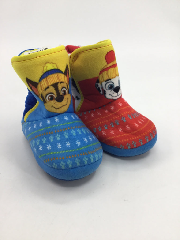 Paw Patrol Child Size 7 Toddler Multi-Color Slippers