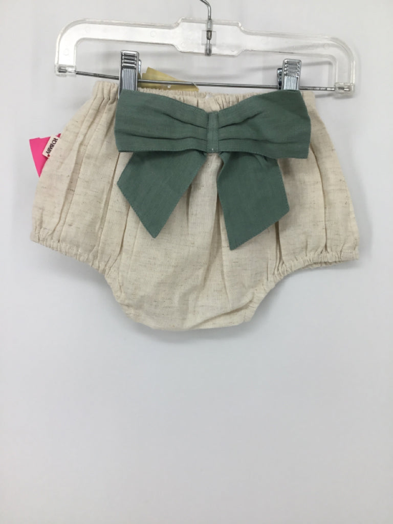 Yo Baby Child Size 12-18 Months Tan Bloomers - girls