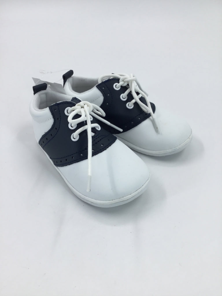Angel Child Size 7 Toddler Navy Dress Shoes