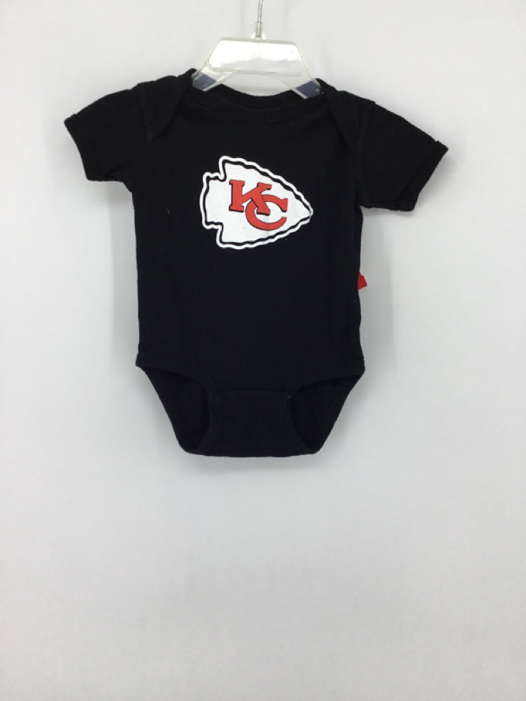 Outer Child Size 0-3 Months Black Onesie