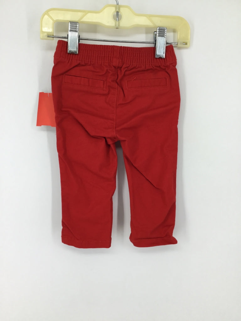 Old Navy Child Size 3-6 Months Red Solid Pants - boys