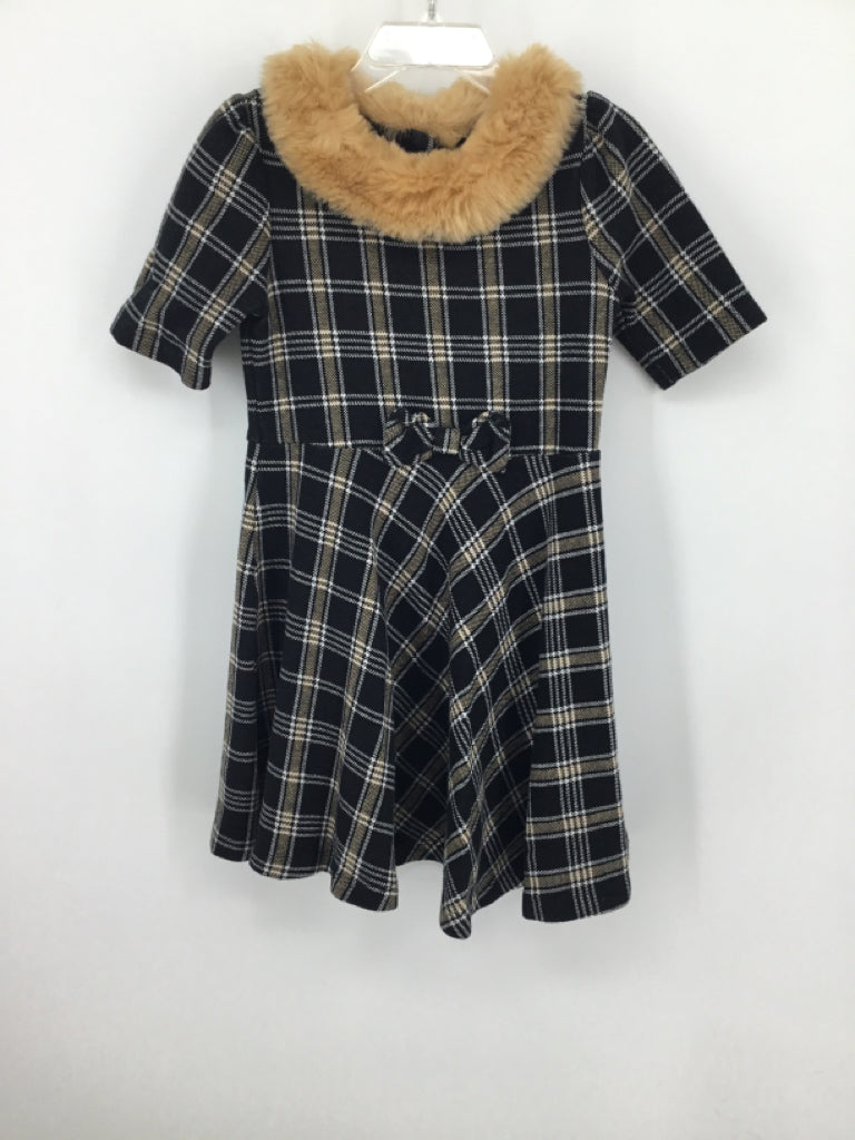 Janie and Jack Child Size 5 Black Dress - girls