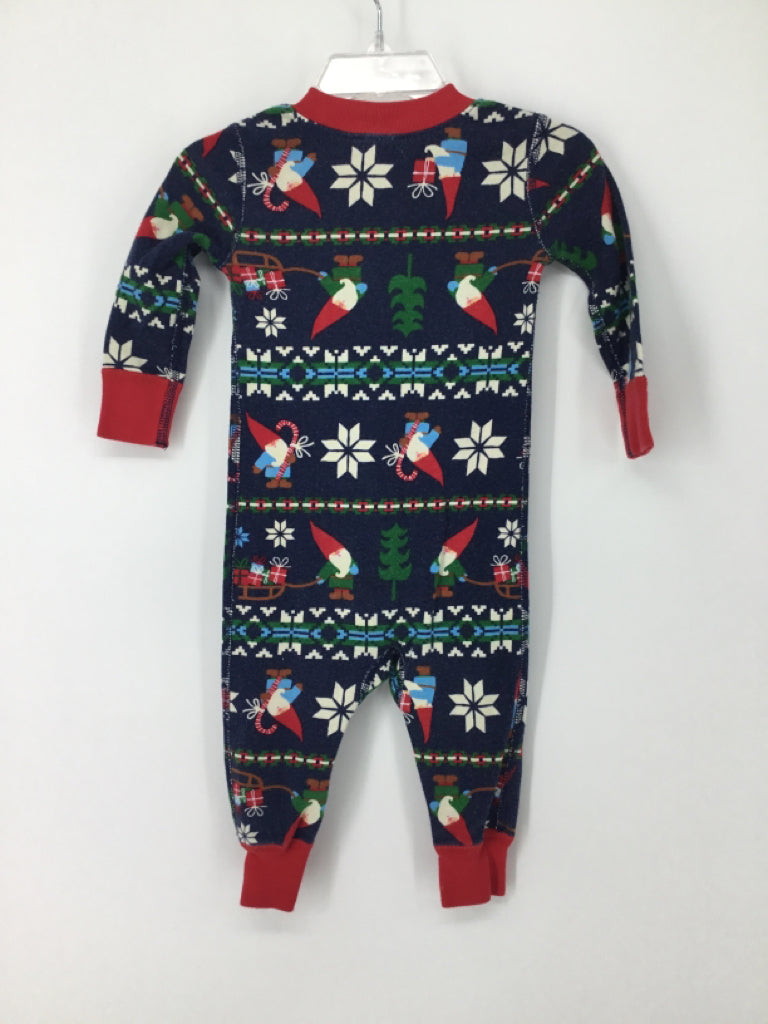 Hanna Andersson Child Size 12-18 Months Natural Christmas Pajamas