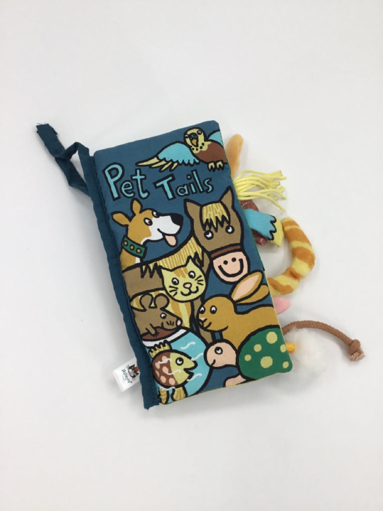 Jelly Cat Pet Tails Soft Crinkle Book