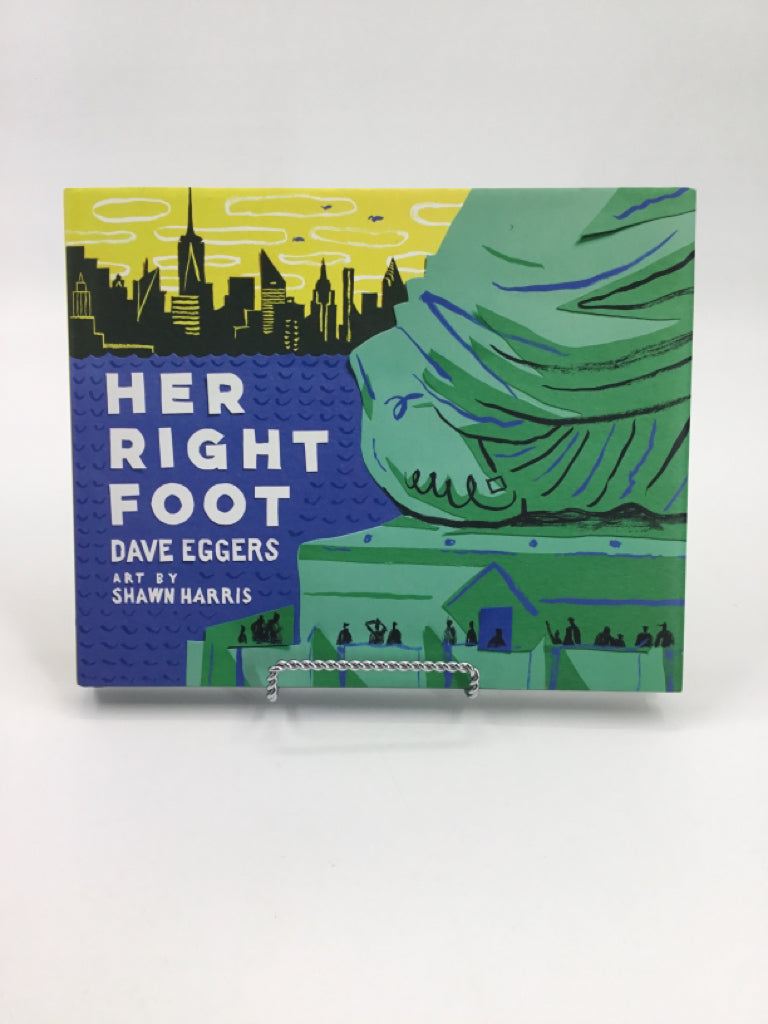 Her Right Foot hardcover Book