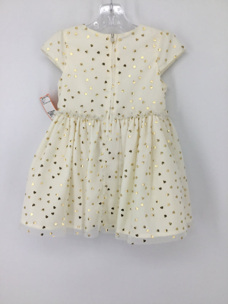 Carter's Child Size 18 Months Cream Dress - girls