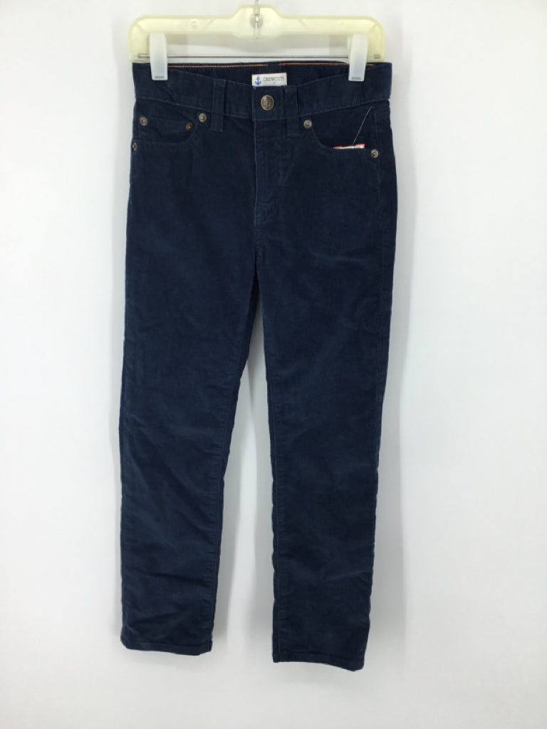 Crewcuts Child Size 8 Blue Solid Pants - boys