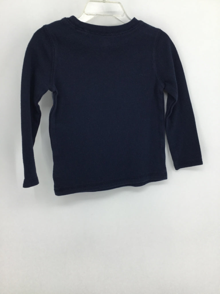 Old Navy Child Size 2 Navy Solid Shirt - boys