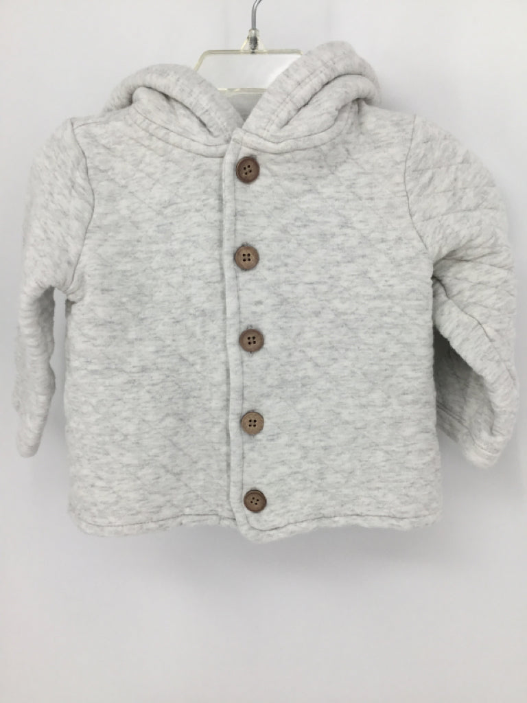 Carter's Child Size 12 Months Gray Hoodie - girls