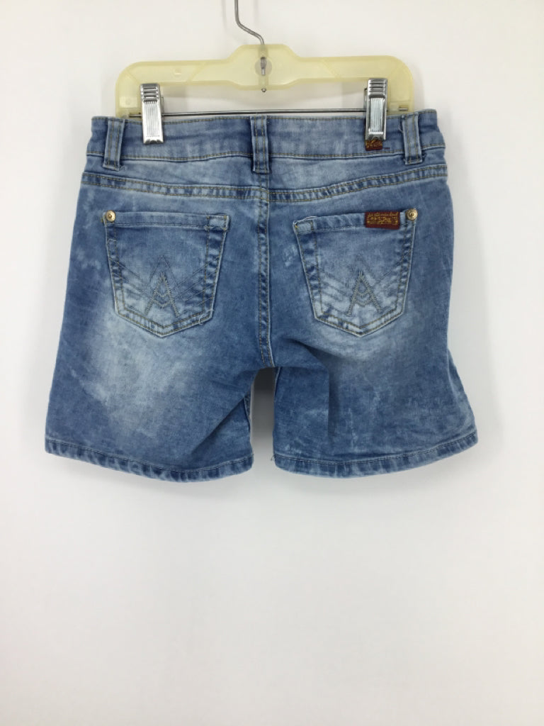 7 for all Mankind Child Size 8 Blue Shorts - girls