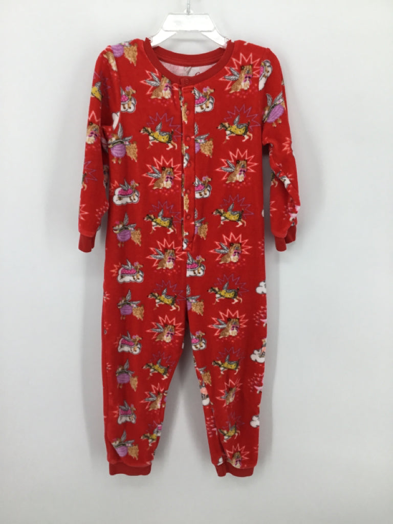 Cath Kids Child Size 3 Red Pajamas - girls