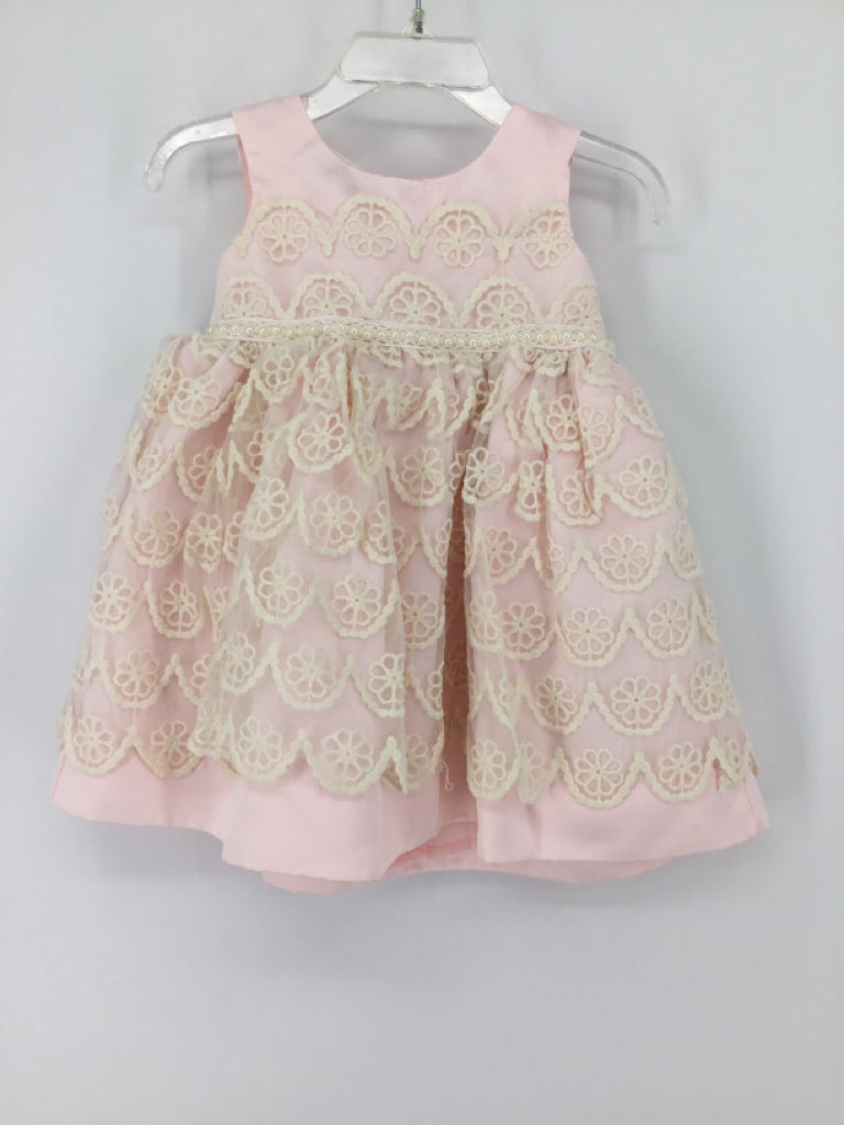Blueberi Boulevard Child Size 12 Months Pink Dress - girls