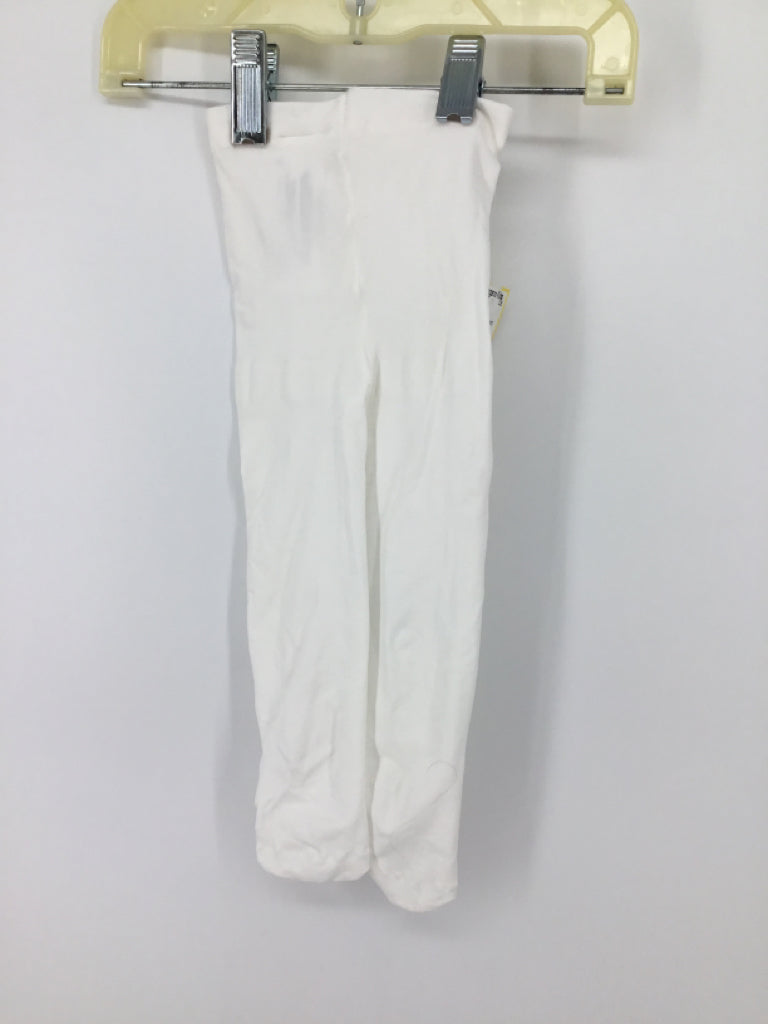 Carter's Child Size 6-12 Months White Tights - girls