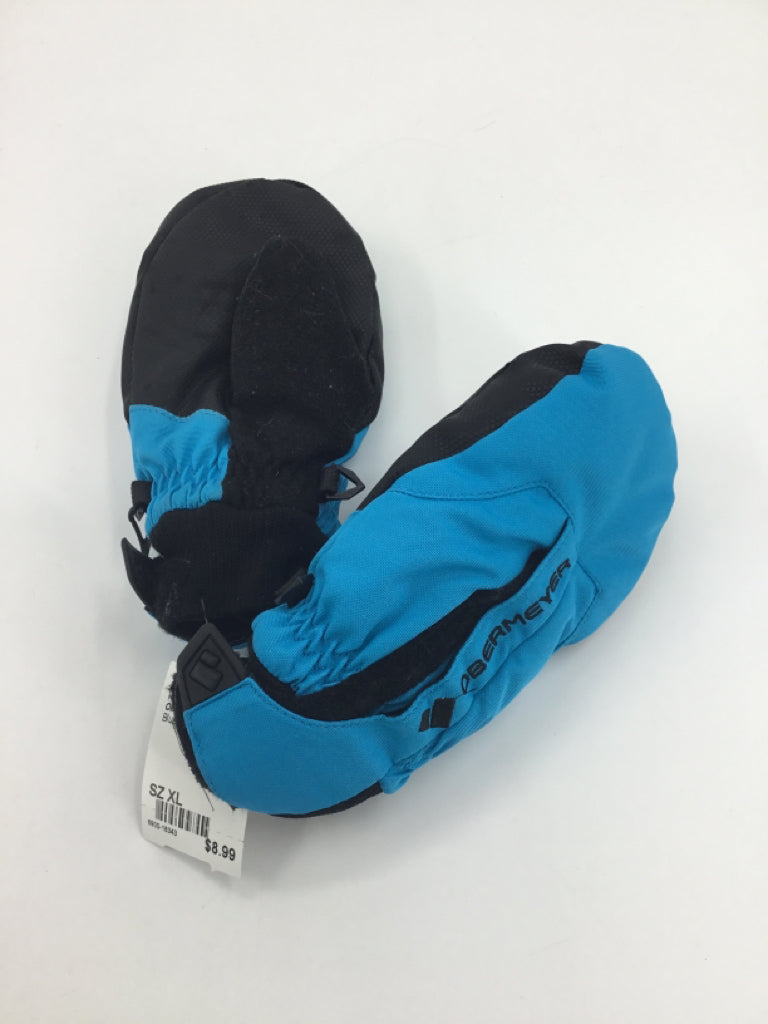 Obermeyer Child Size XL Blue Solid Gloves - boys
