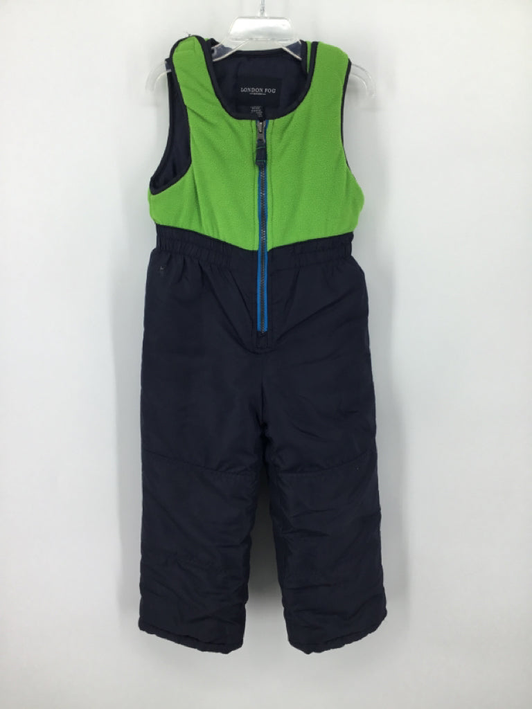 London Fog Child Size 4 Green Solid Outerwear - boys