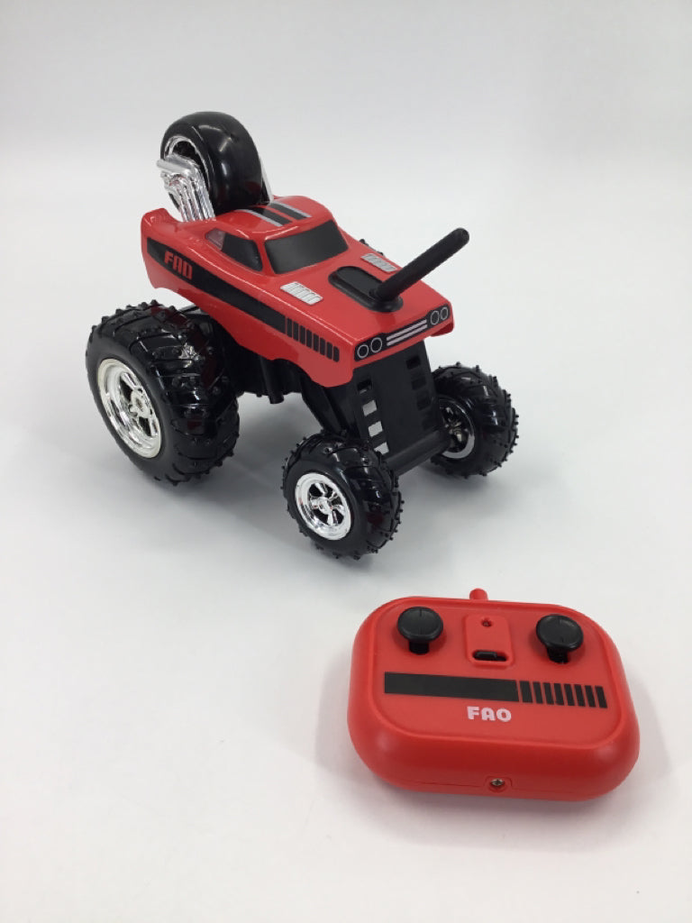 FAO Schwartz Remote Control Monster Dragster Stunt Car