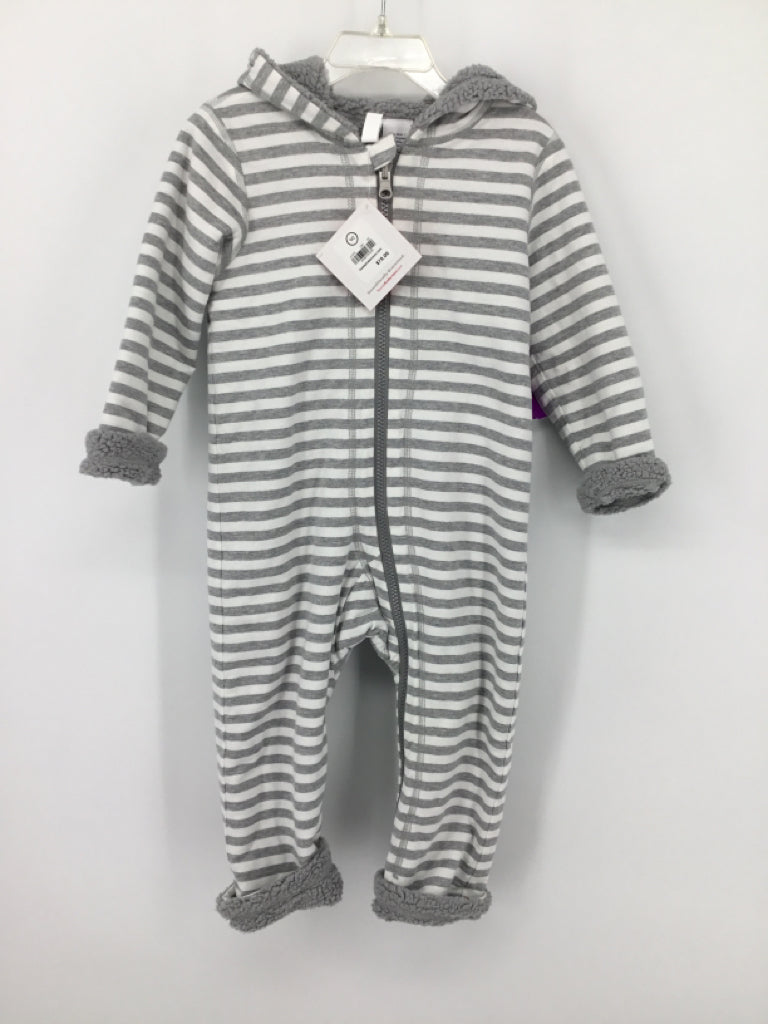 Hanna Andersson Child Size 3 Gray Stripe Outerwear - boys
