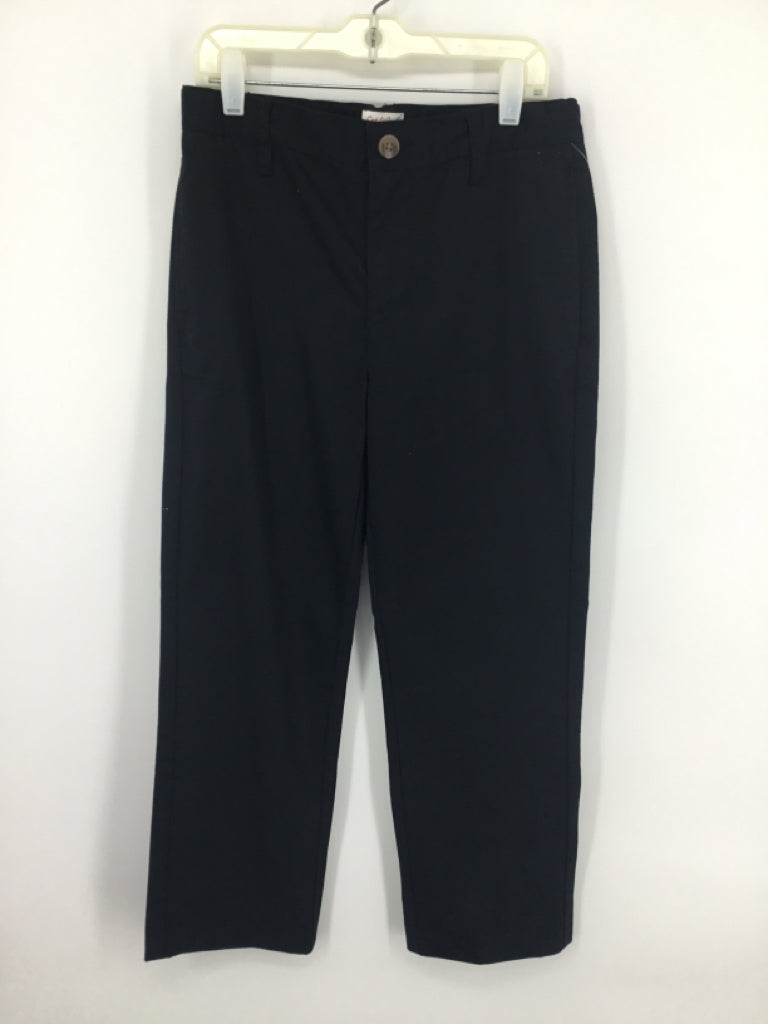 Cat & Jack Child Size 10 Black Solid Pants - boys