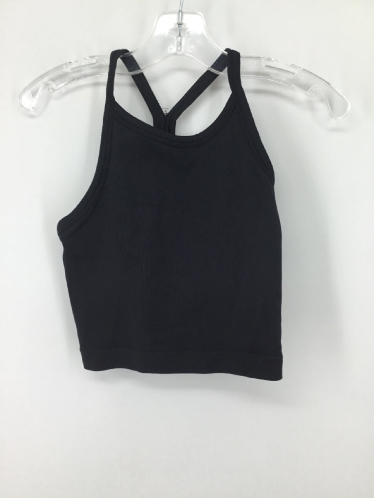 All In Motion Child Size 8 Black Sports Bra - girls