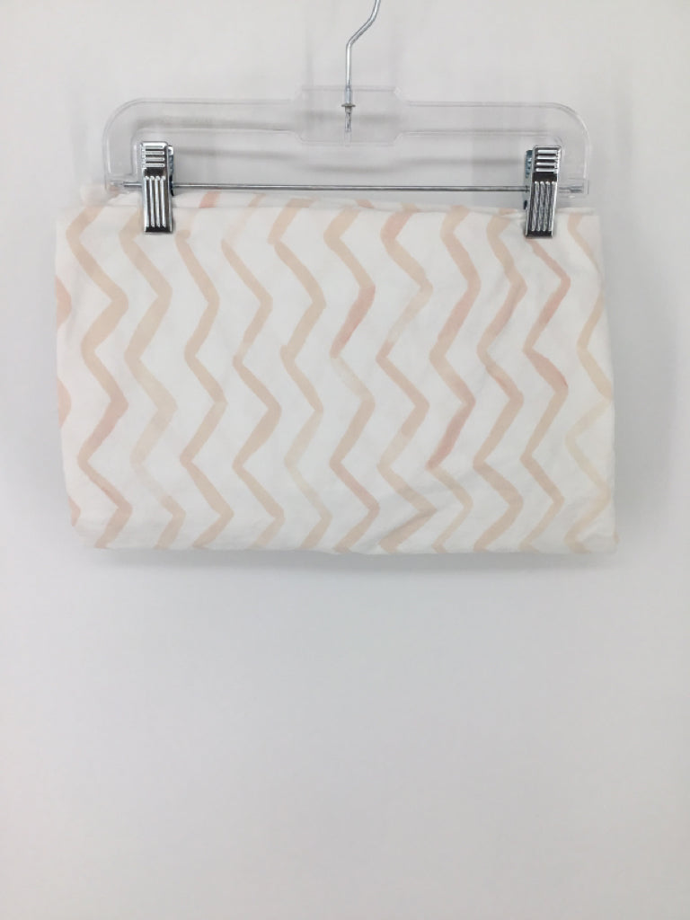 Pottery Barn Kids Pink Crib Sheet