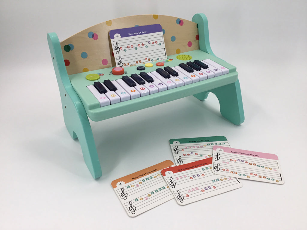 Giggle Scape Wooden Toddler Piano