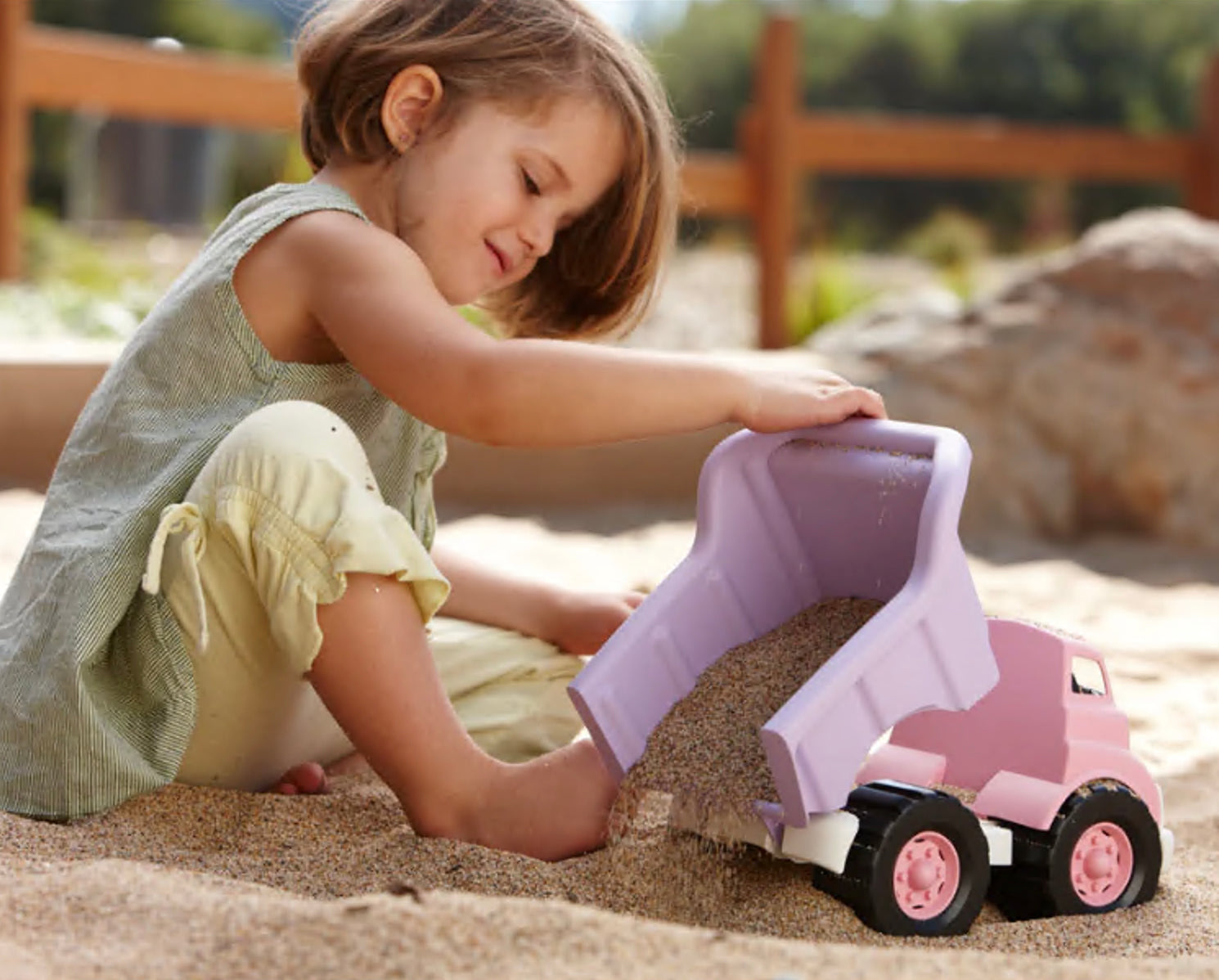 Green Toys - Dump Truck (Pink/Purple)