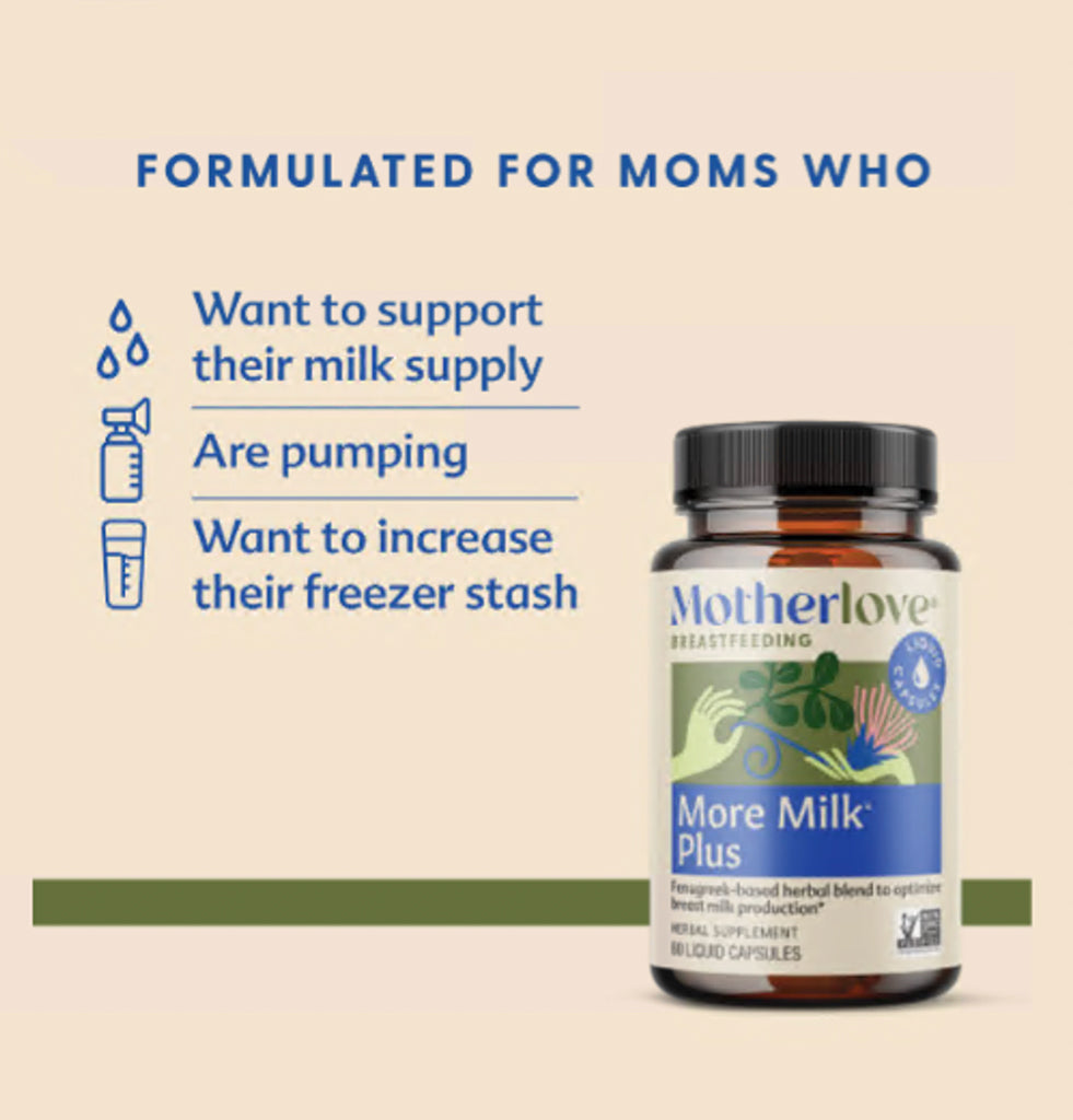 Motherlove - More Milk Plus (60 Capsules)