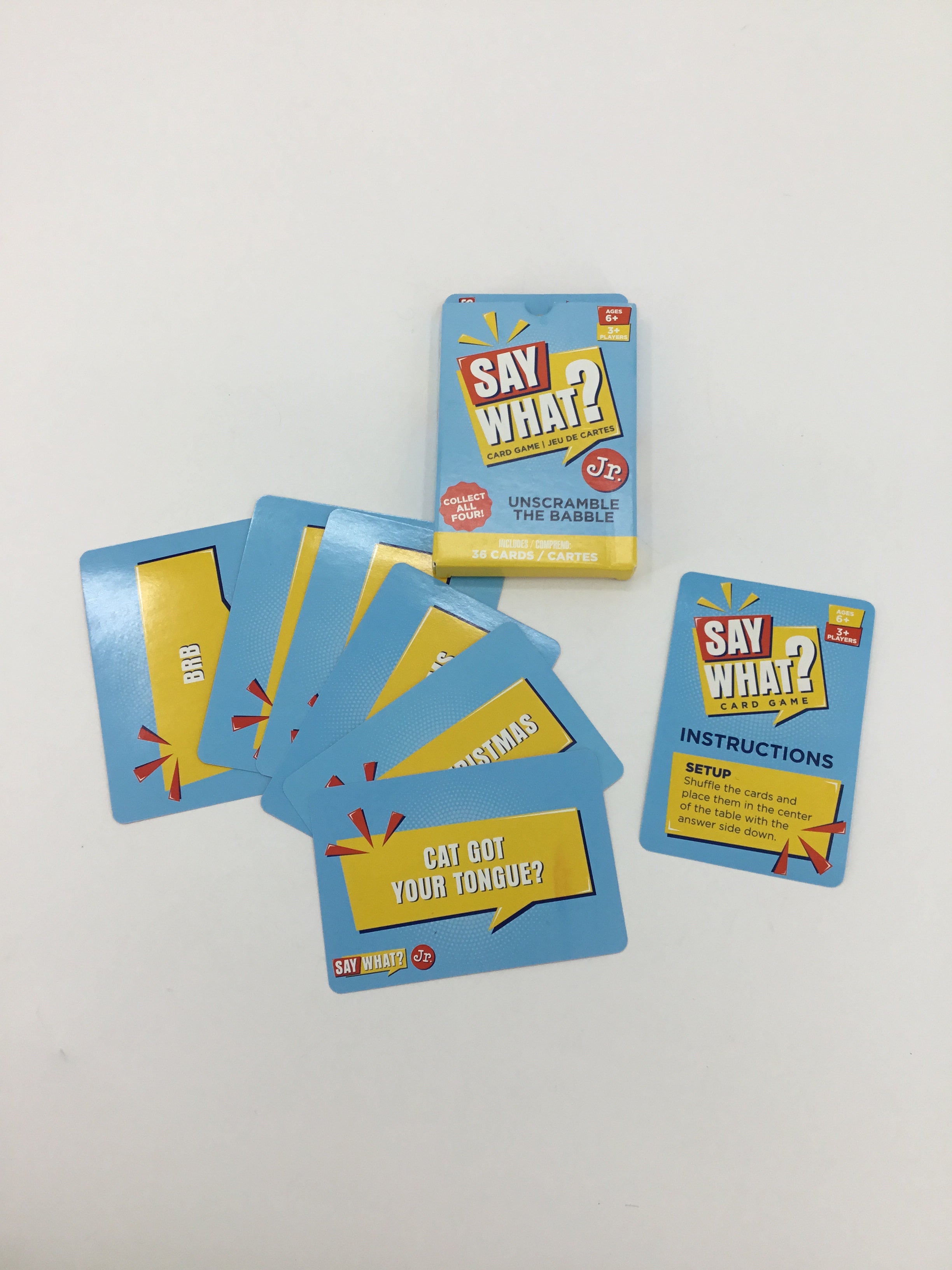 Say What? Card Game