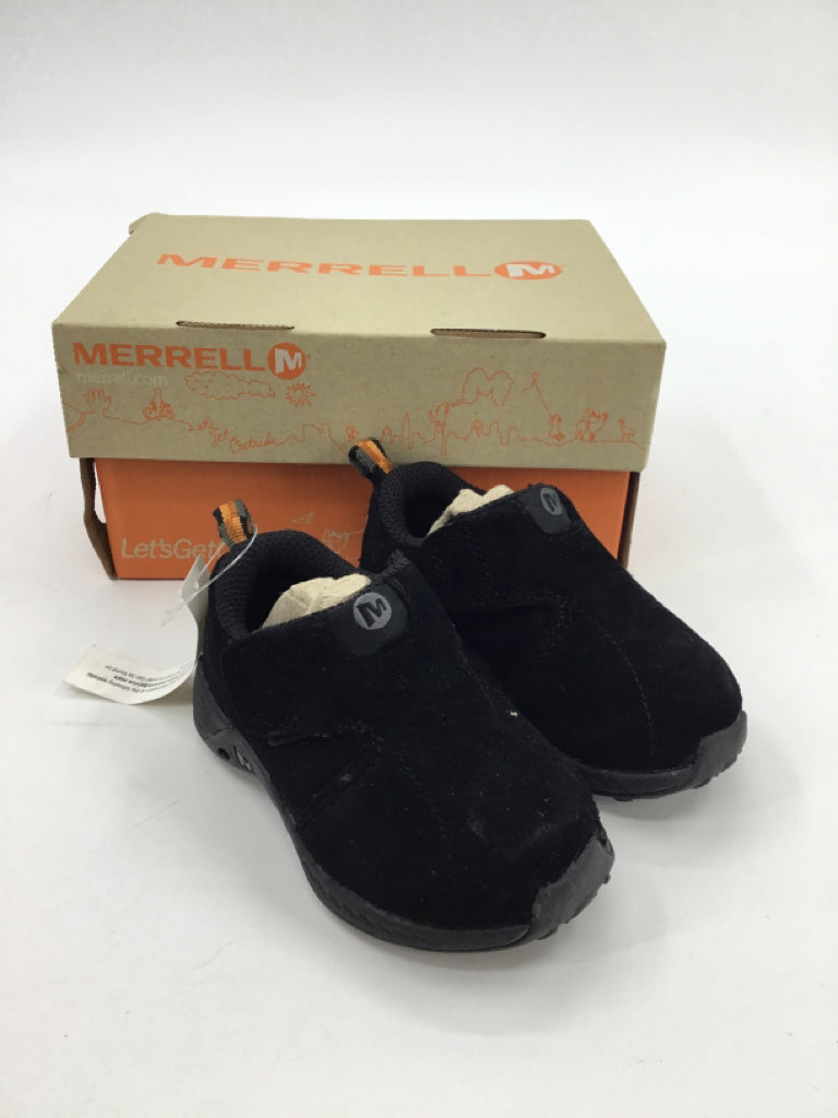 Merrell Child Size 5 Toddler Black Sneakers