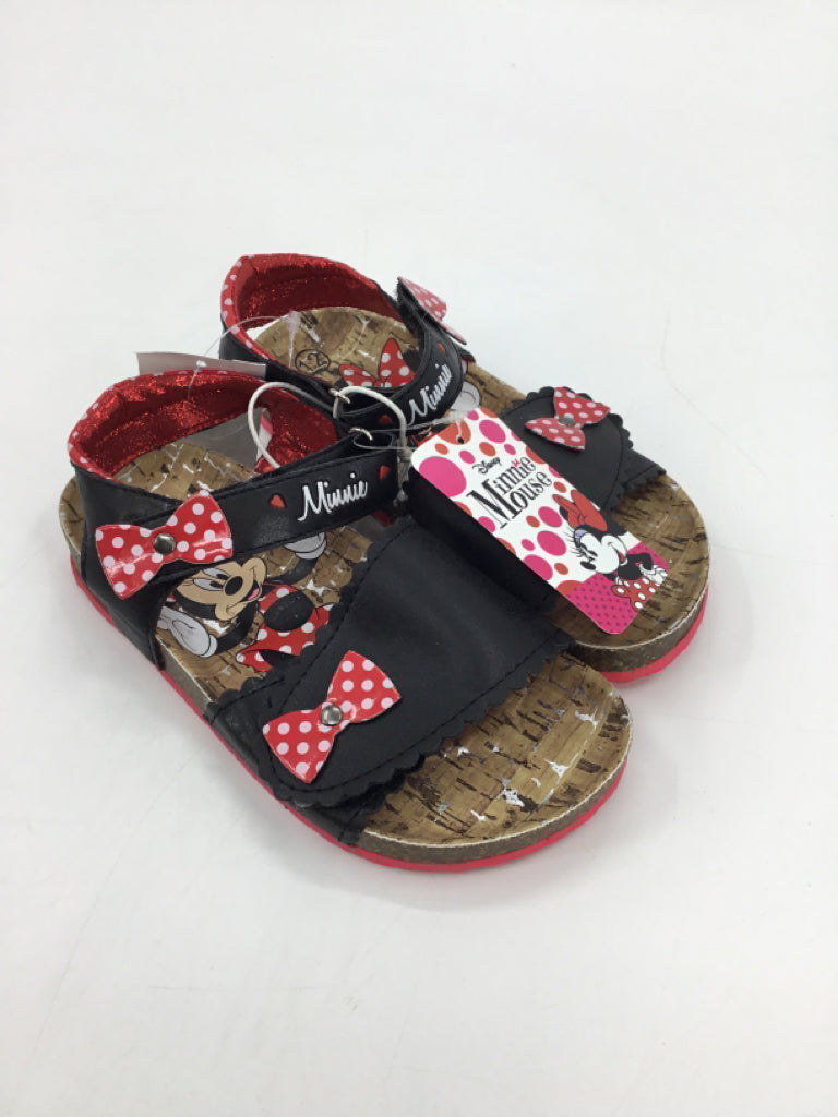 Disney Child Size 12 Red Sandals/Flip Flops