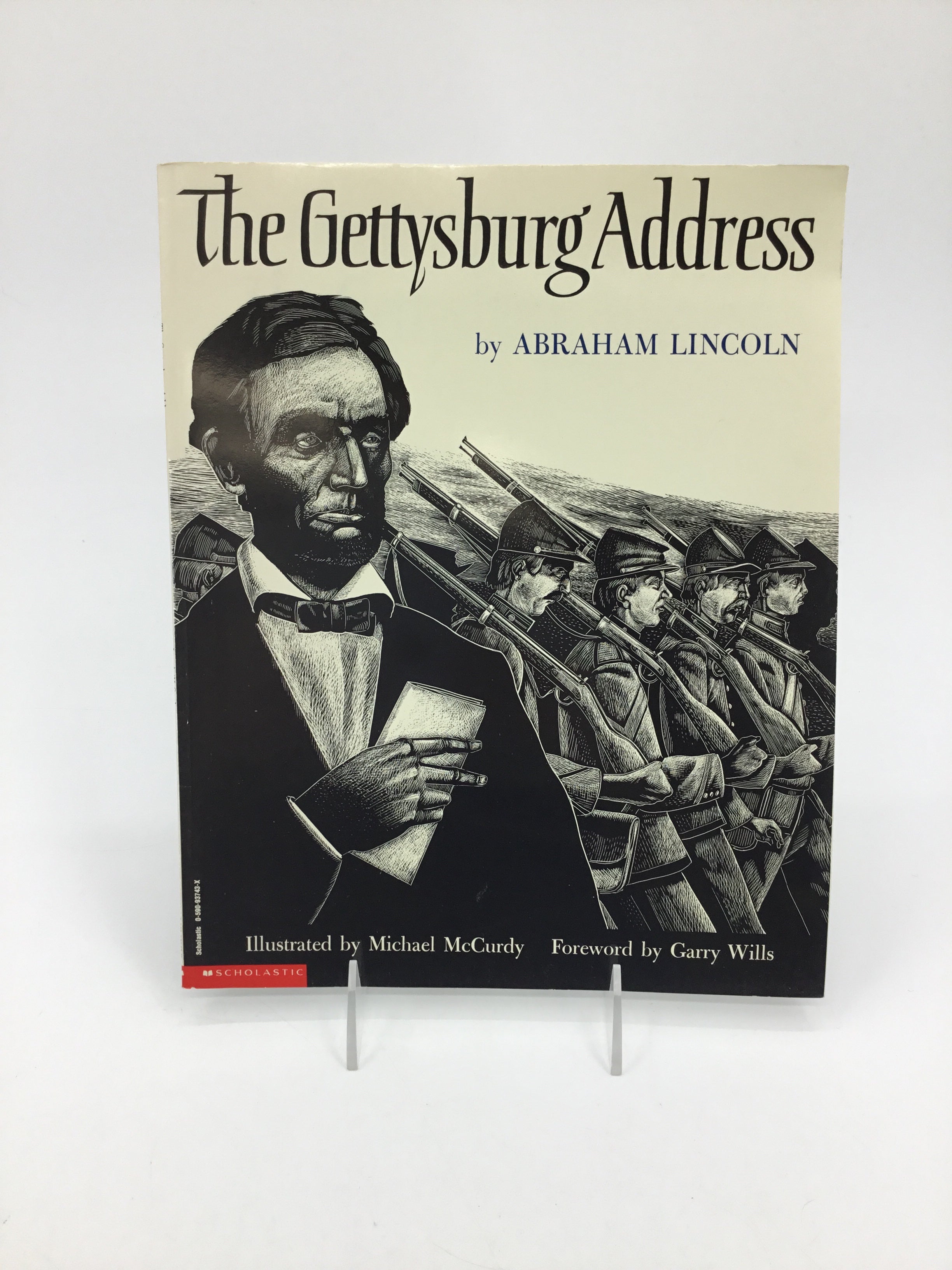 Scholastic The Gettysburg Address Paperback Book