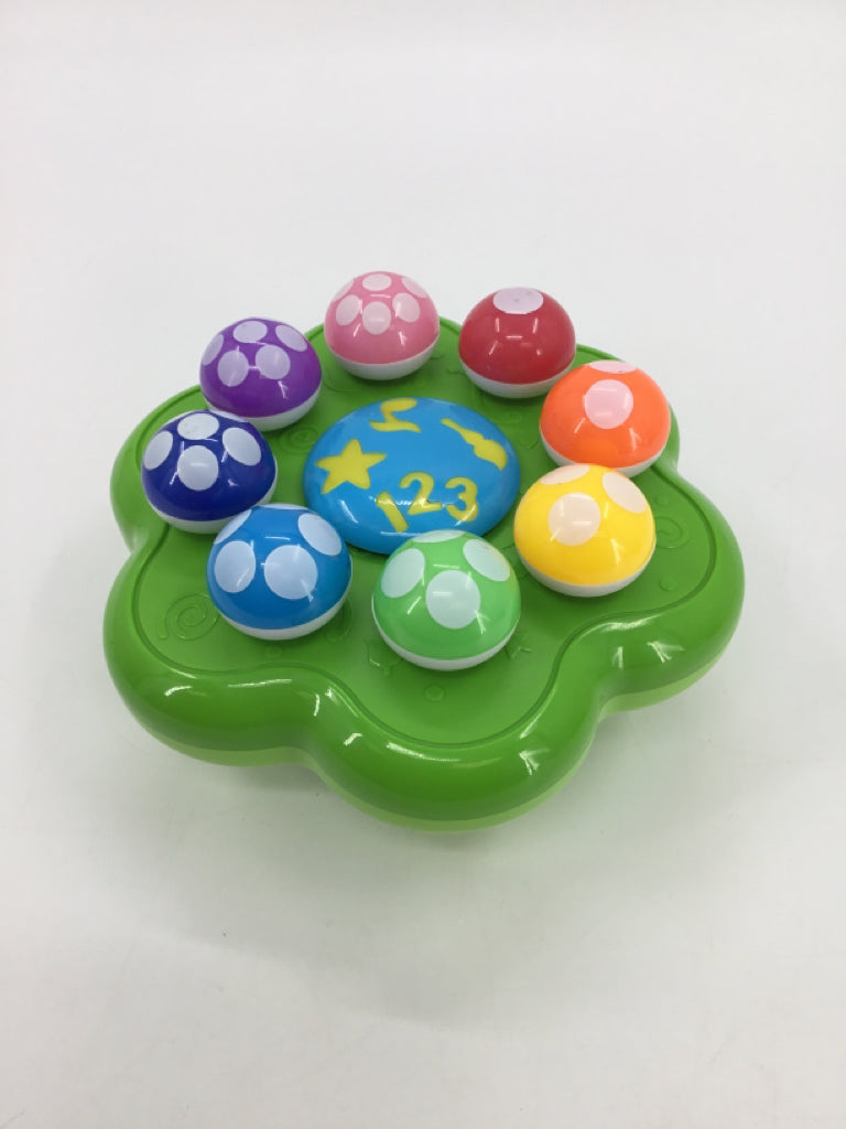 BEST LEARNING Mushroom Garden - Interactive Educational Light-Up Toddler Toy