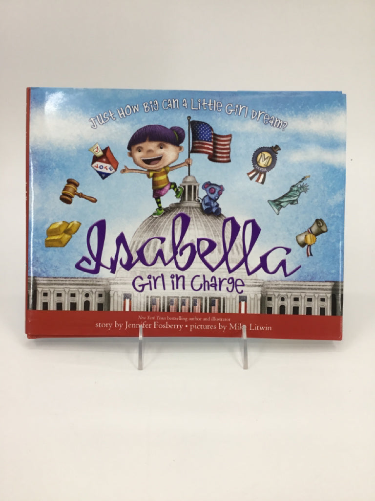 Isabella Girl in Charge Hardcover Book
