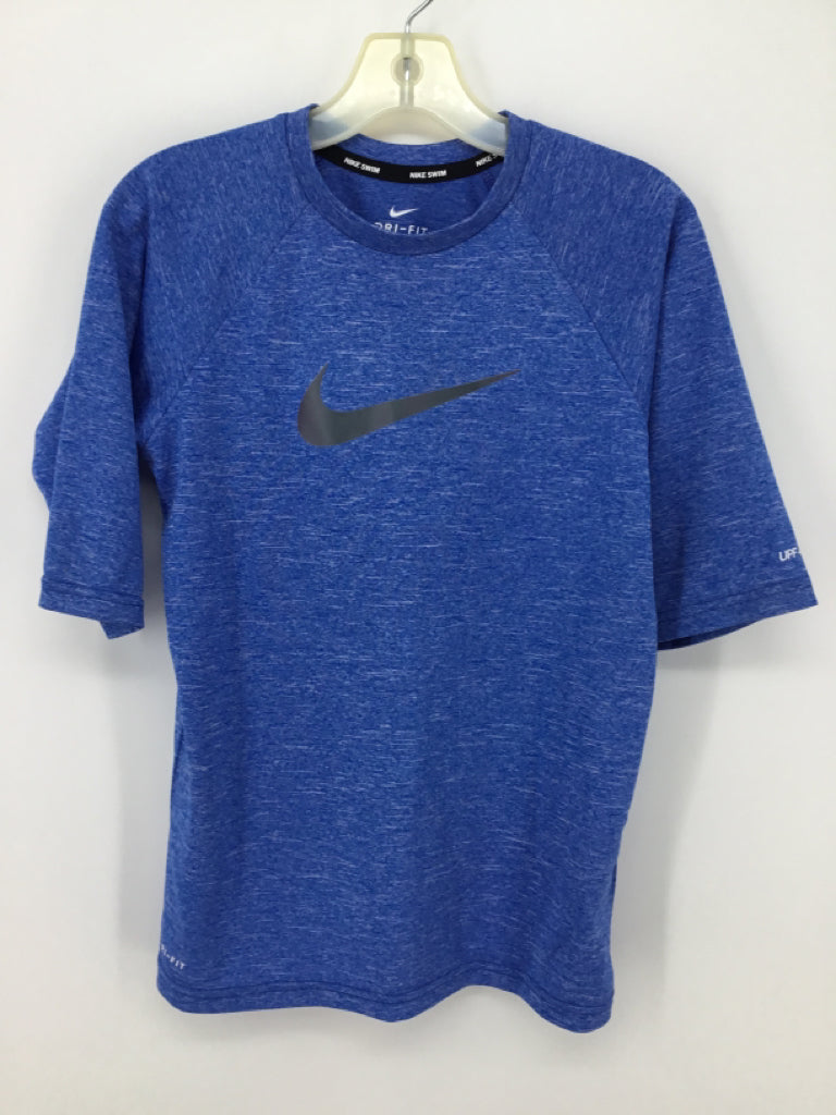 Nike Child Size 10 Blue Marbled T-shirt - boys