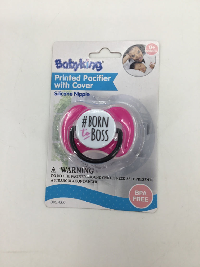 Baby King Pink Pacifier